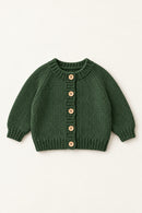 Rowan Cardigan in Forest