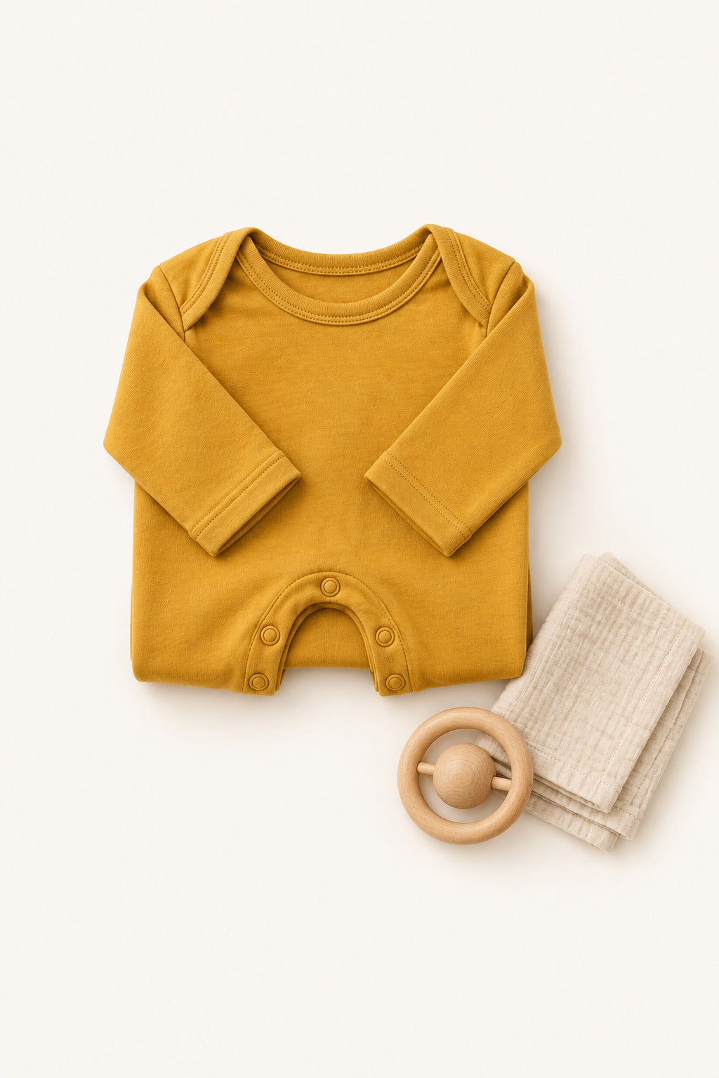 Sorrel Romper in Mustard