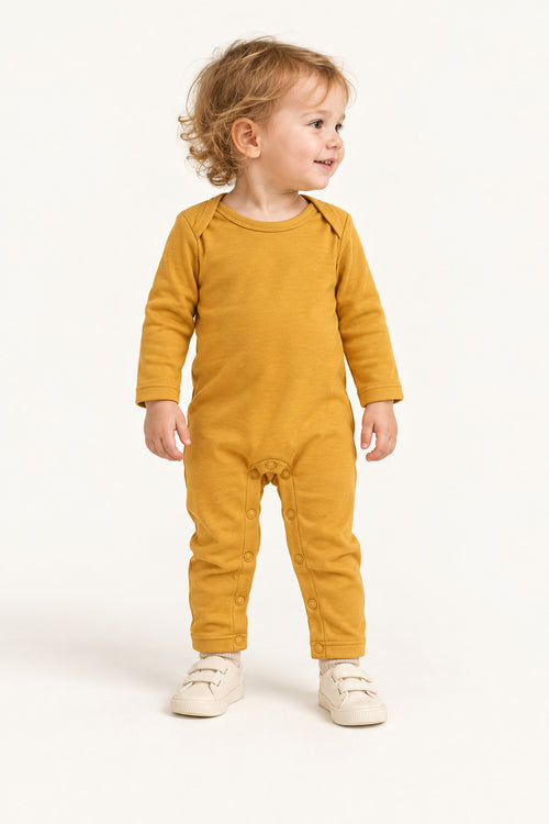 Sorrel Romper in Mustard