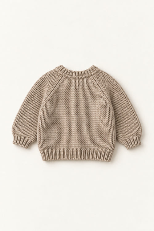 Sparrow Cardigan in Pebble