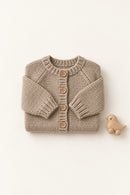 Sparrow Cardigan in Pebble