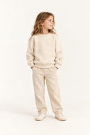 Storybook Crew Sweater in Cream