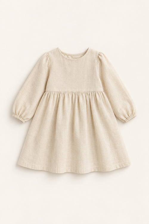 Teasel Dress in Cream