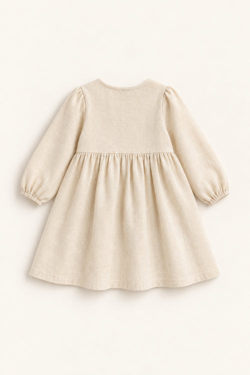 Teasel Dress in Cream