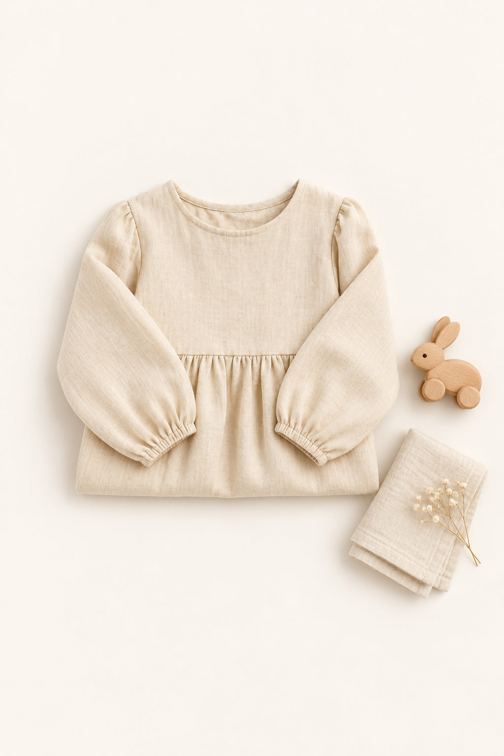 Teasel Dress in Cream