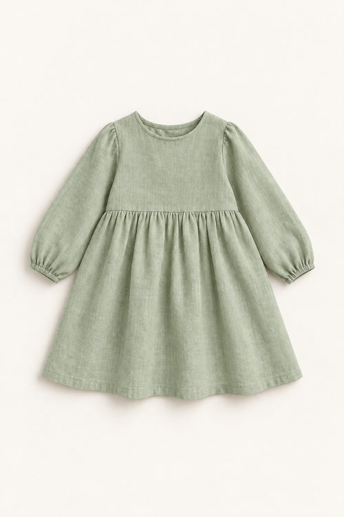 Teasel Dress in Sage