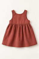 Teasel Pinafore in Berry