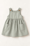 Teasel Pinafore in Mist
