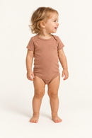 Thistle Onesie in Clay