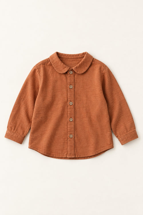 Thistle Shirt in Rust