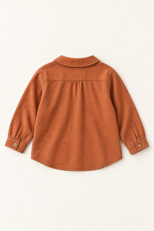 Thistle Shirt in Rust