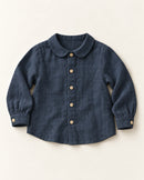 Willow Linen Shirt in Ink