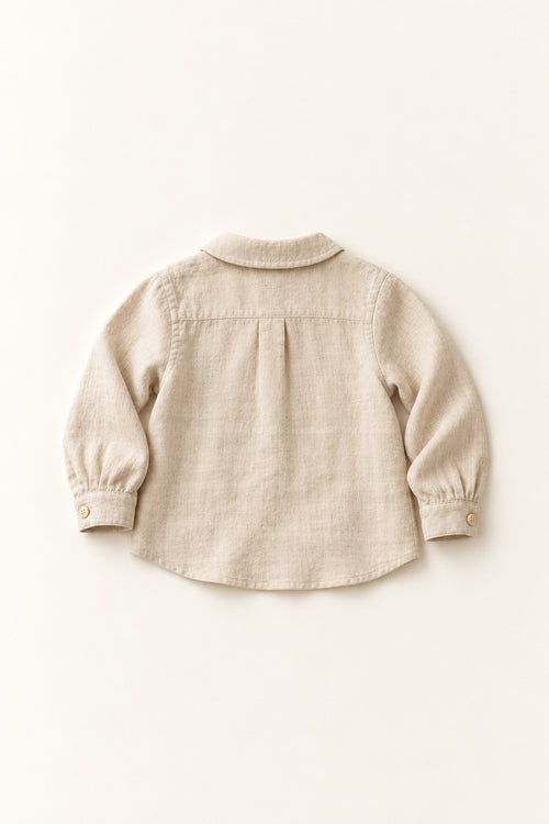 Willow Linen Shirt in Natural