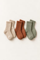 Woolly Socks Trio in Mixed