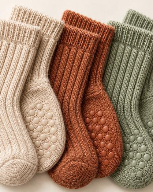 Woolly Socks Trio in Mixed