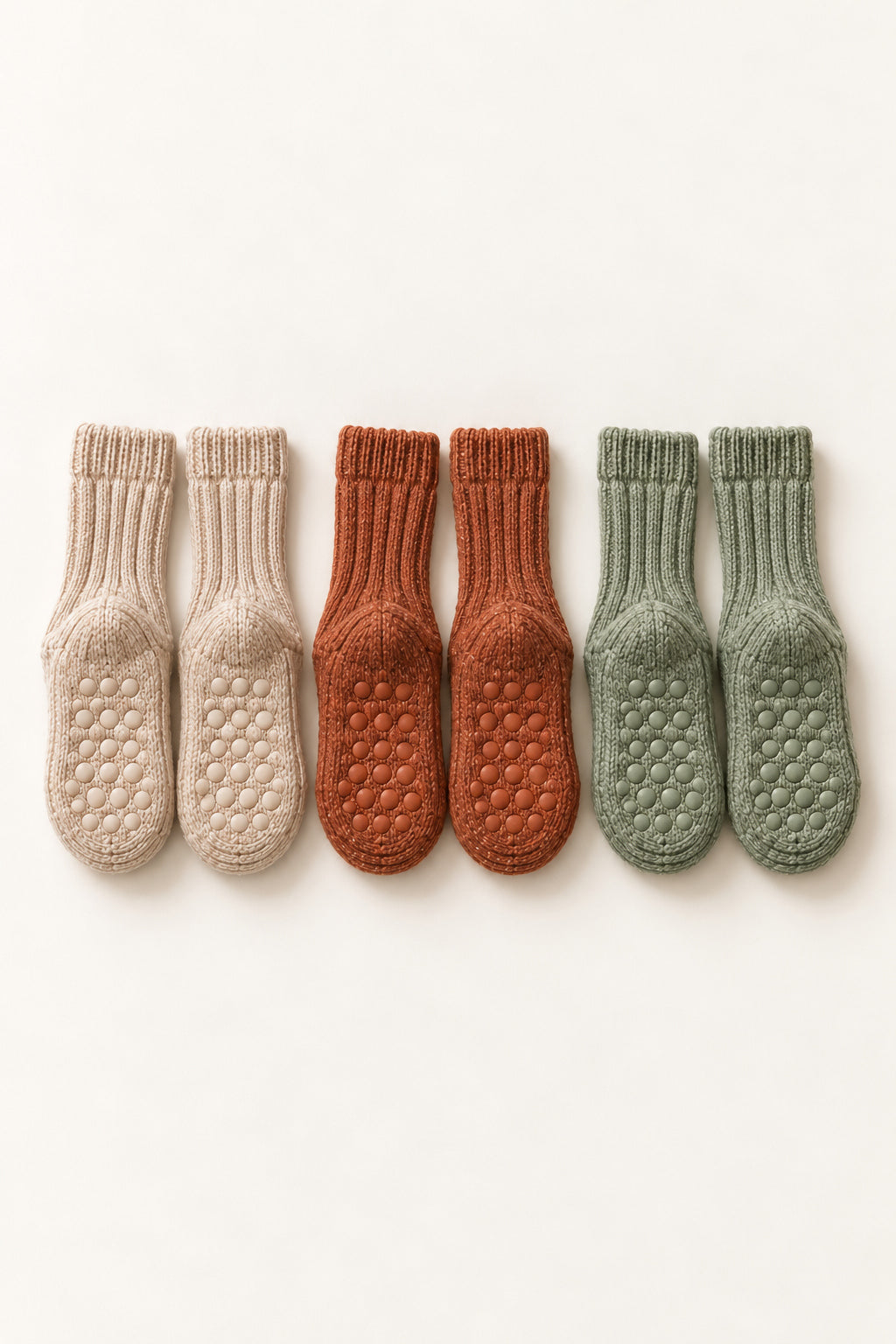 Woolly Socks Trio in Mixed